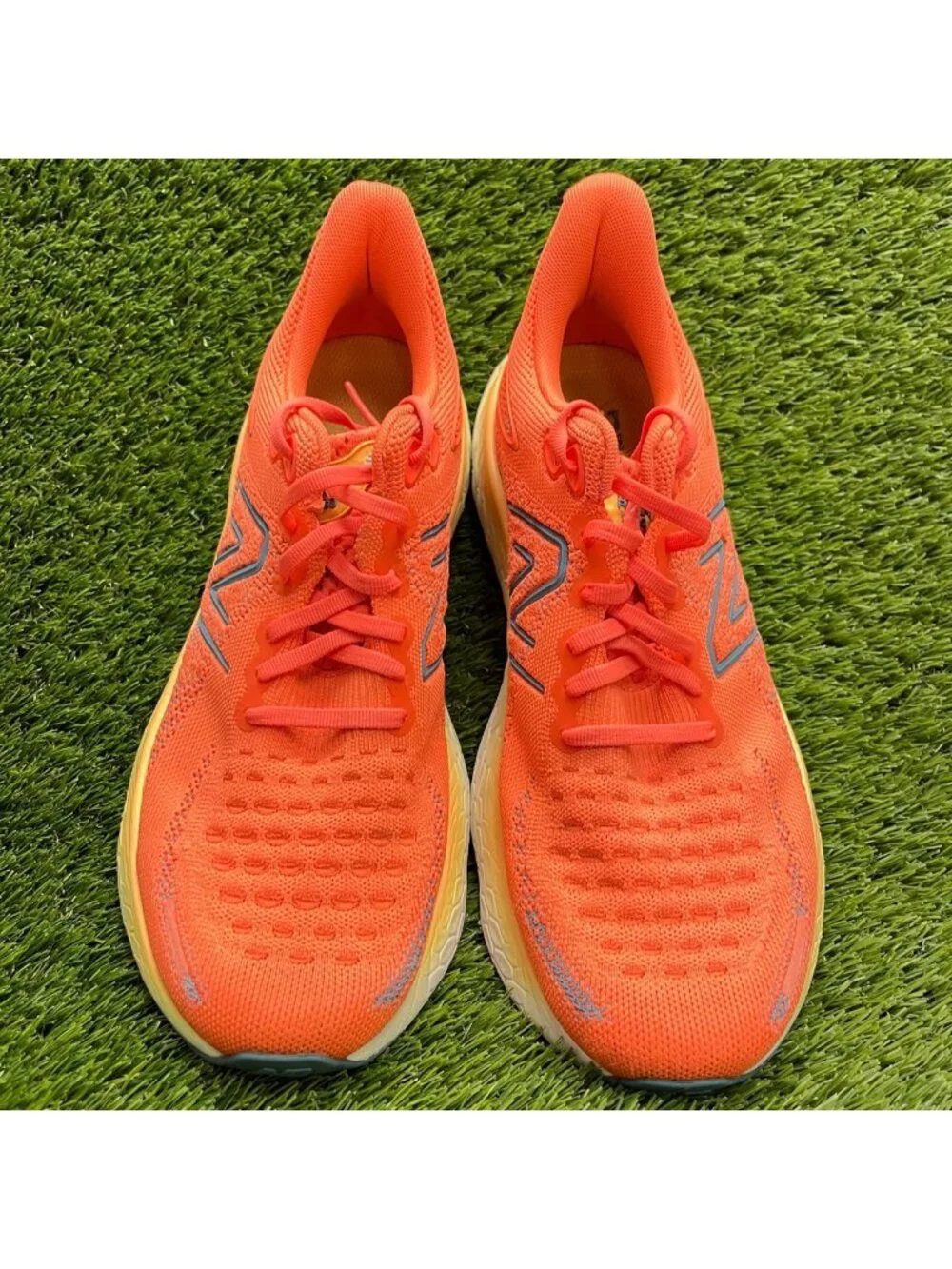 New Balance Fresh Foam X 1080V12 Mens Size 10 Orange Running Shoes Sneakers